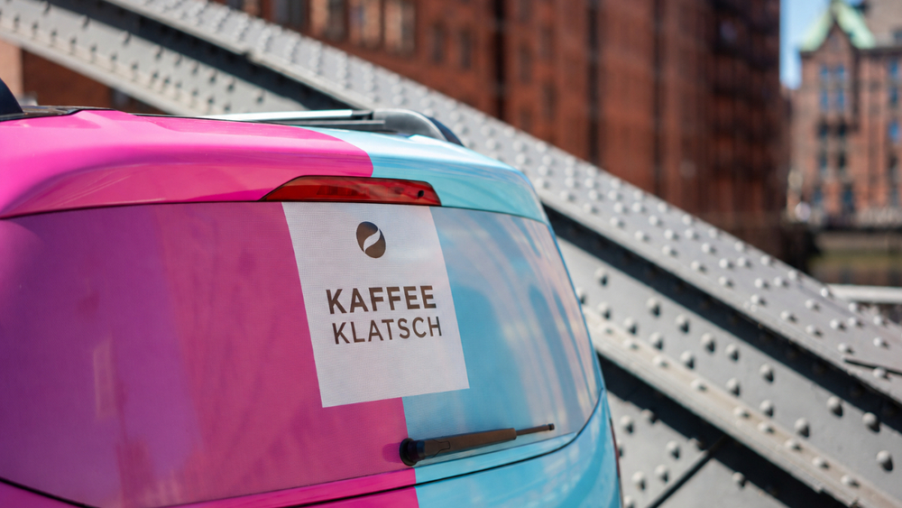 Slide Fahrzeug Kaffeeklatsch